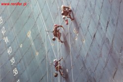 Bełchatów - remont chłodni kominowej 1996r.