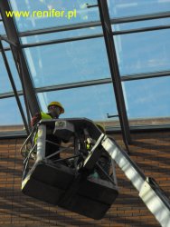 Mycie powierzchni szklanych - Bonarka City Center