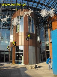 Mycie powierzchni szklanych - Bonarka City Center