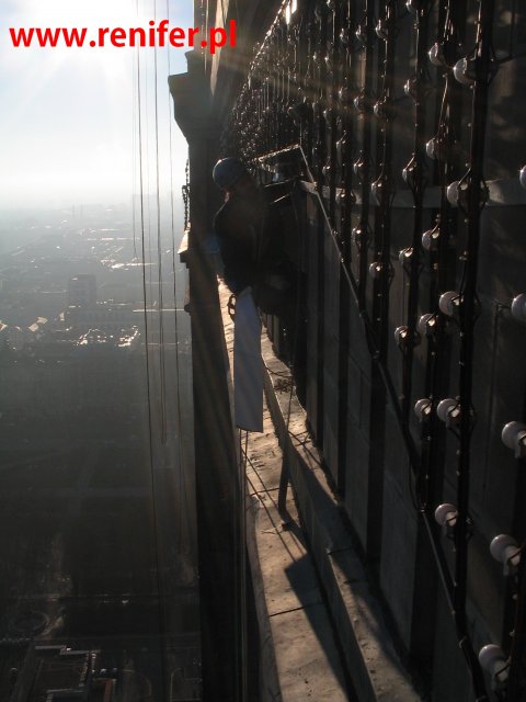 Siatka mesh - Pałac Kultury i Nauki