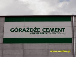 Reklama zewnętrzna - Cementownia Górażdze