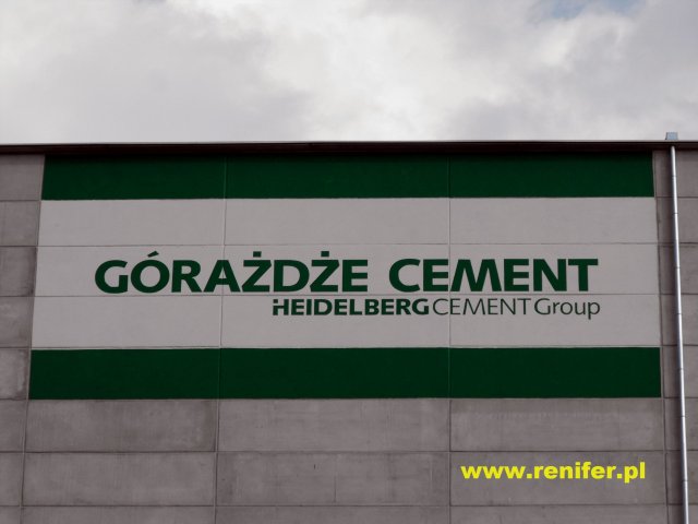 Reklama zewnętrzna - Cementownia Górażdze